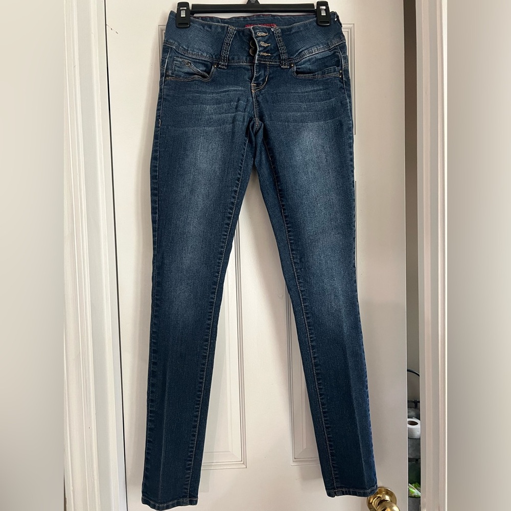 YMI Women's Skinny Jeans - Blue